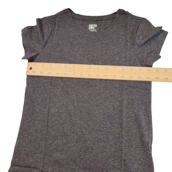Spotted Zebra Girls Short-Sleeve T-Shirts Crew Neck Gray Top Size X-Large(12) - Picture 5 of 6